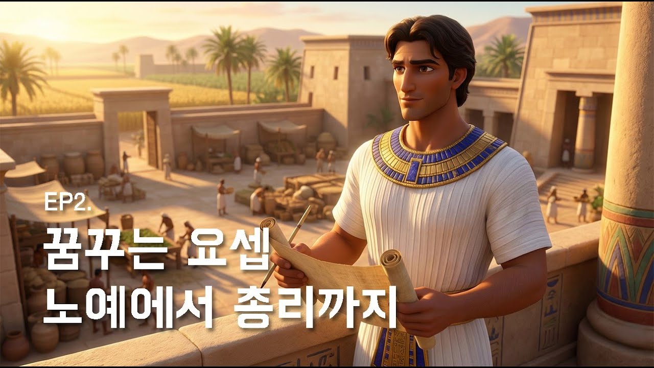 [성경 동화] 꿈꾸는 소년, 이집트의 총리가 되다! (요셉 이야기)