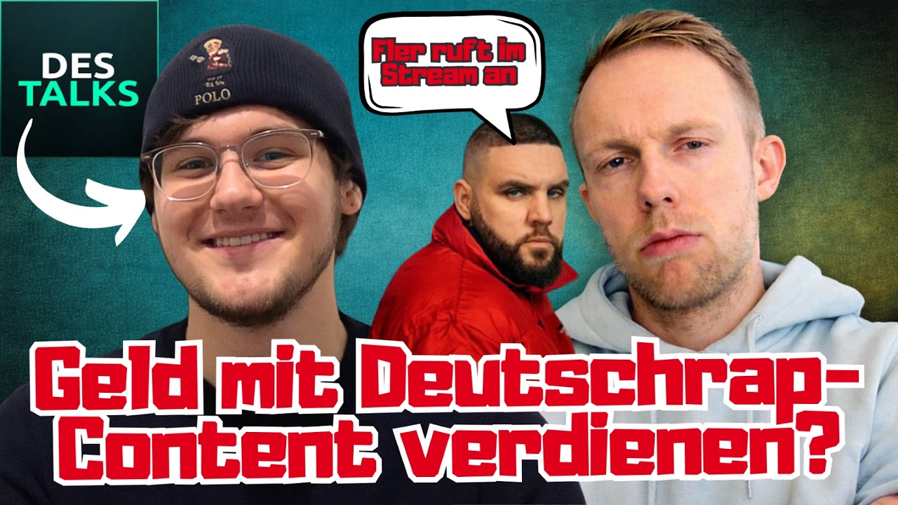 🔥 Youtube-Anfänge | Bedrohungen von Rappern | JBB | uvm. (Talk mit @DesTalks ) 🔥