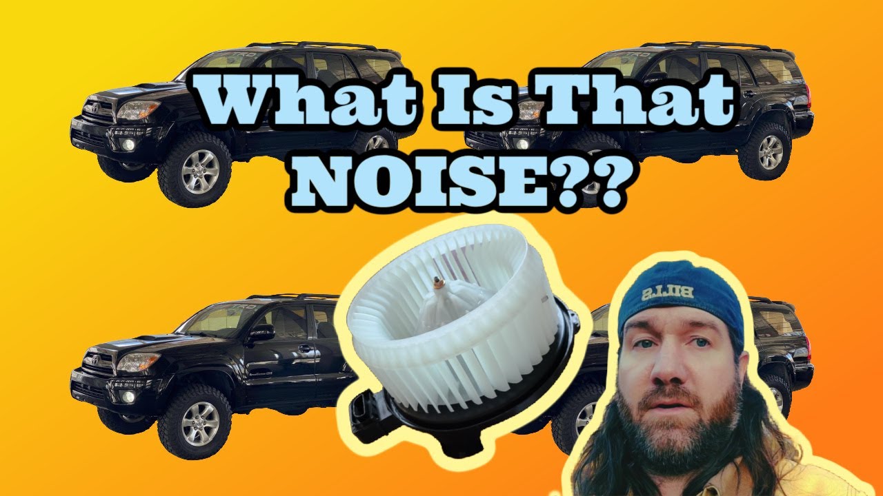 Replacing 2006 Toyota 4Runner Fan Blower Motor 2003-2009 Models