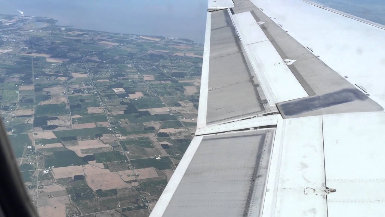 Aerial footage of rain damage to Southest Michigan crops