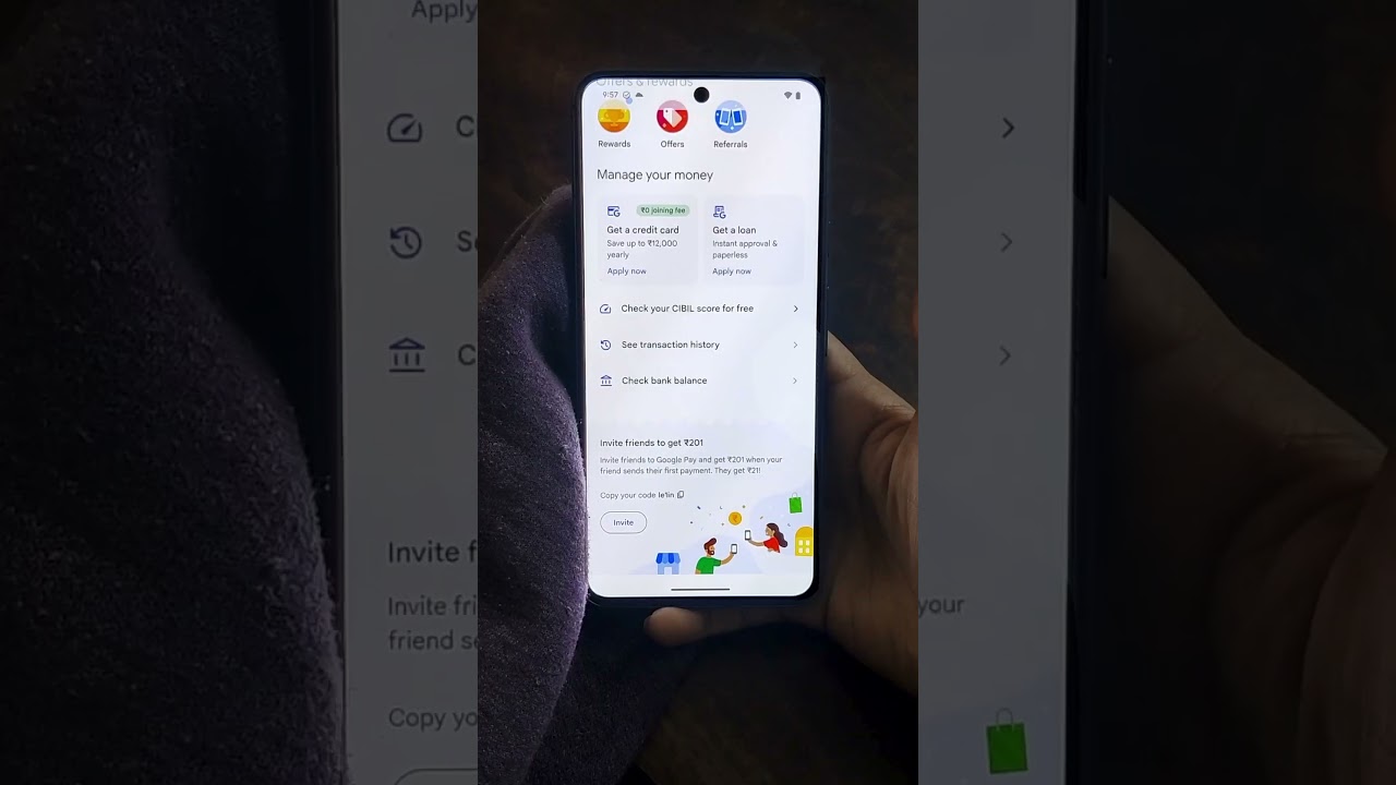 A simple and spam-free way of checking your CIBIL score is just a tap away on Google Pay ✨