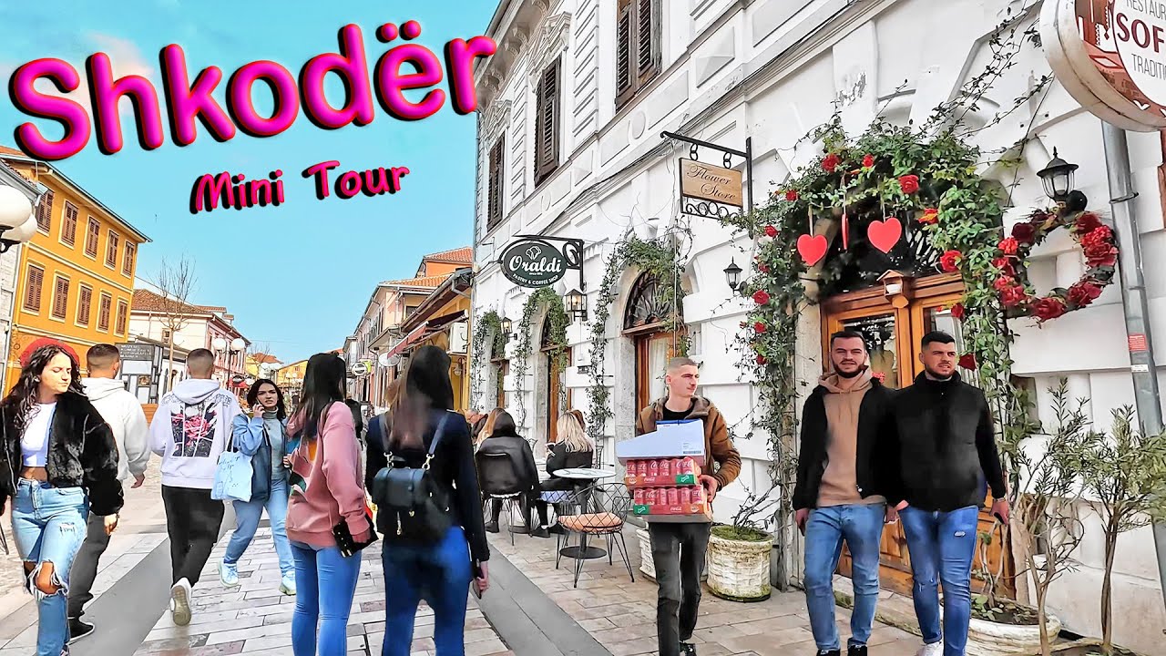 SHKODER, ALBANIA, A Fantastic City, Explore Cafes, Art, Culture, Cool People, Historic, 4K