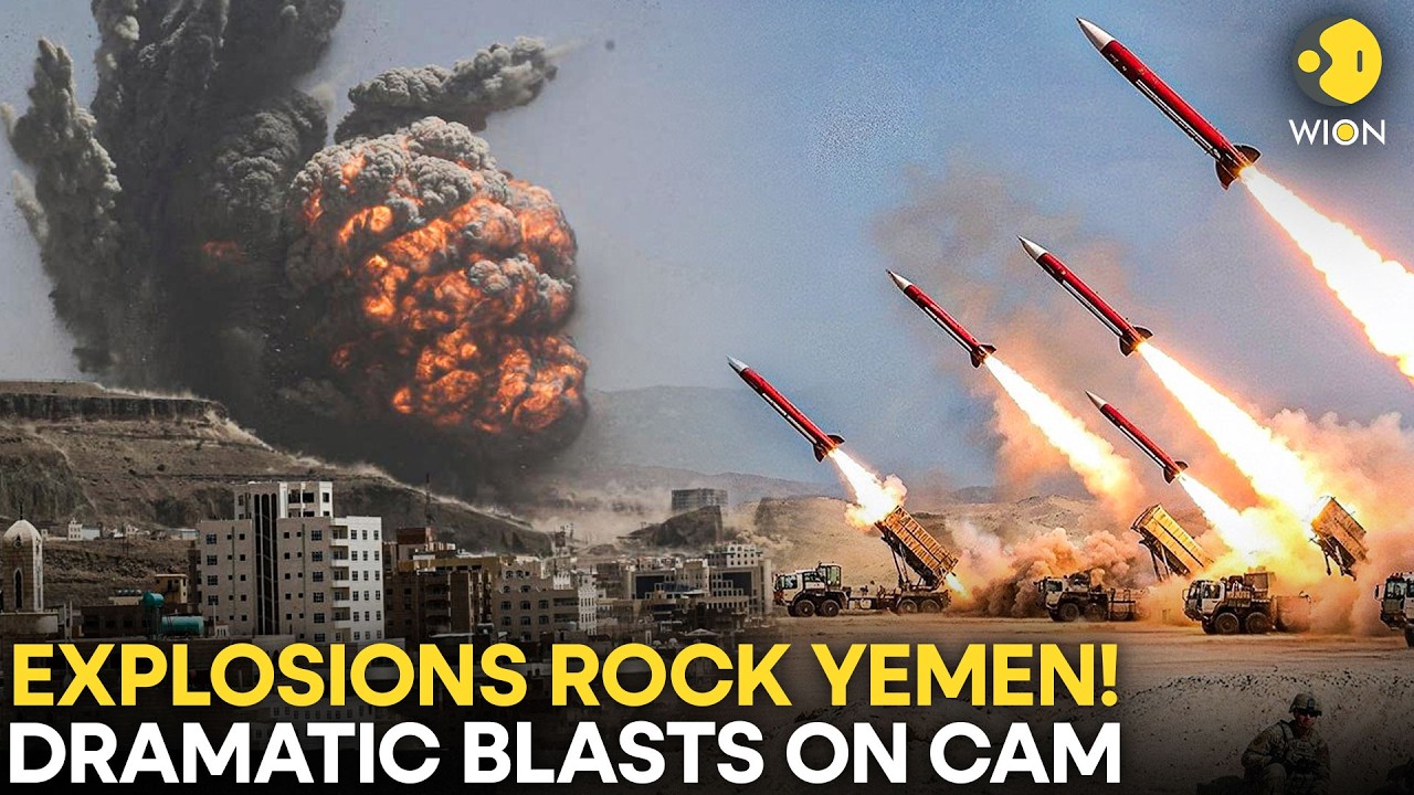 Saudi Arabia vs Houthis | On Cam: Houthis Release Dramatic Footage of Explosions Near Taiz| ORIGINAL