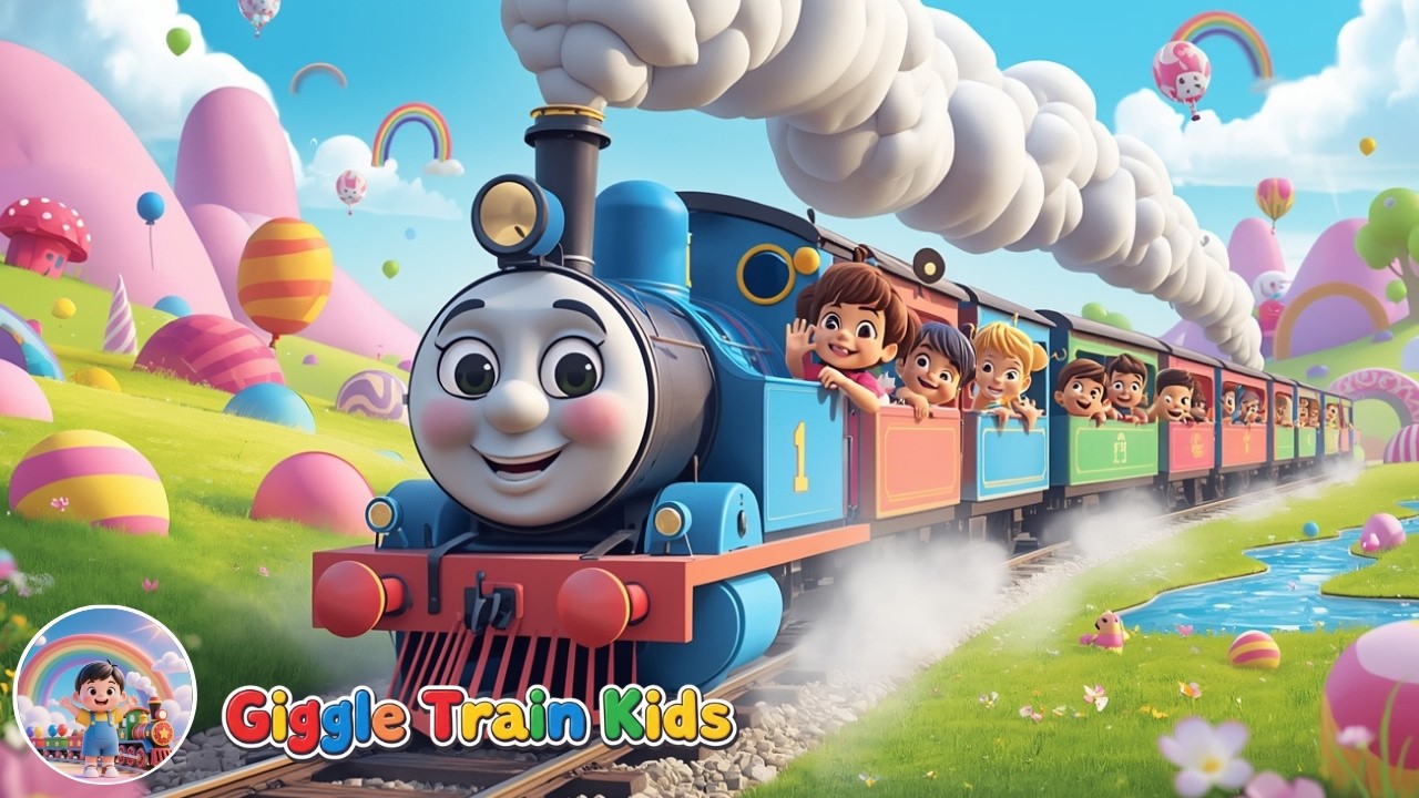 The Magical Adventure Train | To Wonderville World | Fun Kids Song