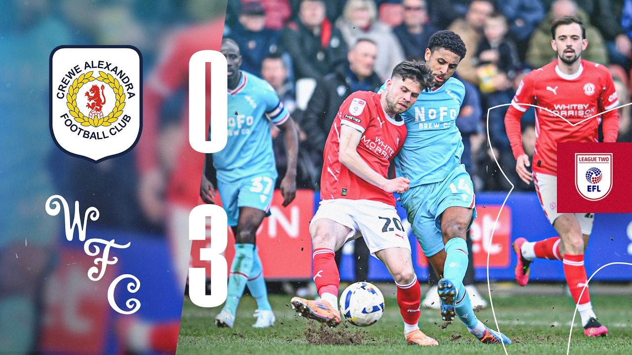 Highlights | Crewe Alexandra v Walsall