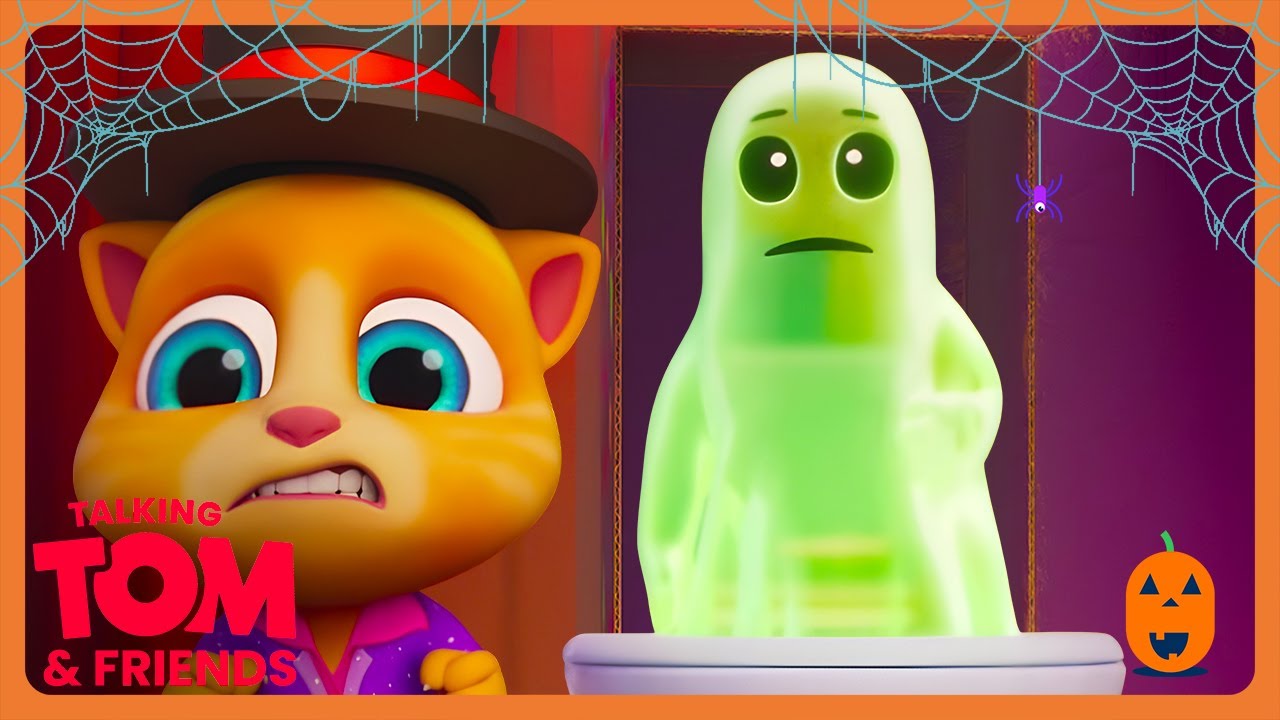 ¡El fantasma de Hank! 👻🎃 | Talking Tom Shorts | WildBrain Historias De Miedo Para Niños 👻 🎃