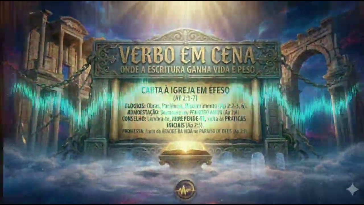 ÉFESO: O Primeiro Amor e a Queda | Série As 7 Cartas do Apocalipse (Cap. 2:1-7) @VerboSomEPalavra 