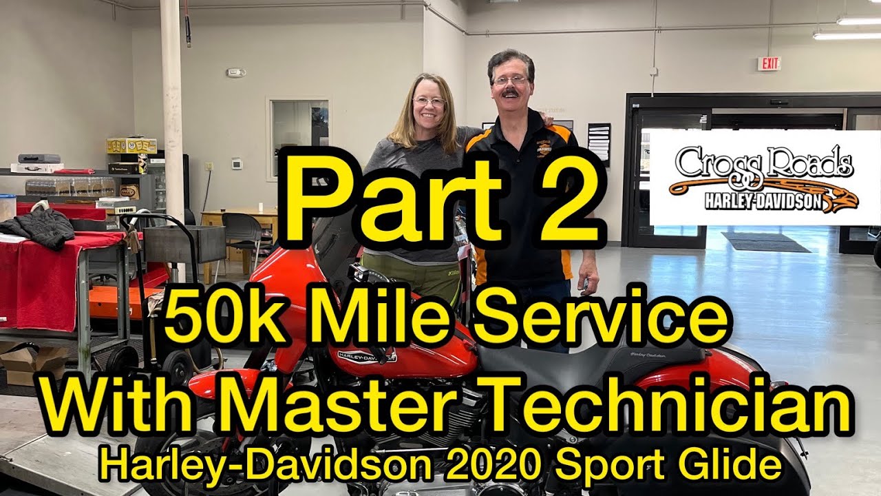 Part 2: 50k Mile Service: 2020 Harley Davidson Sport Glide—includes brake flush