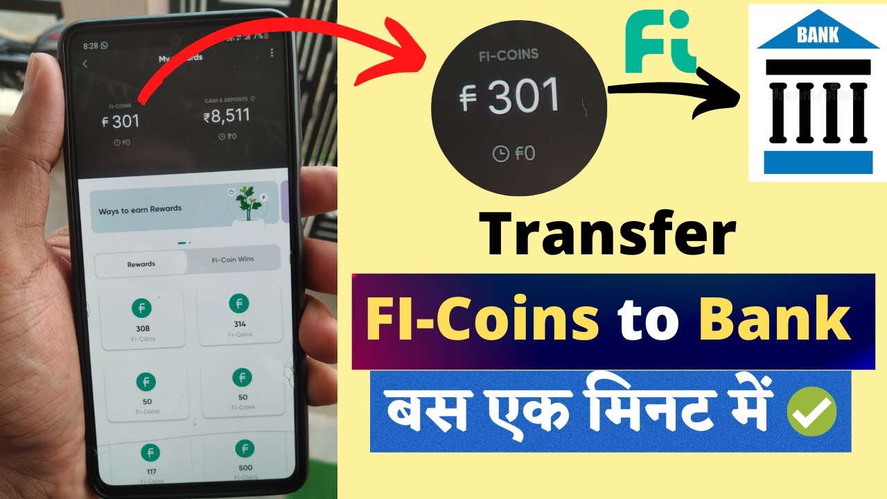 Transfer FI coin to bank | Fi coins kaise use kare | Redeem FI coin to bank | fi coin play and win