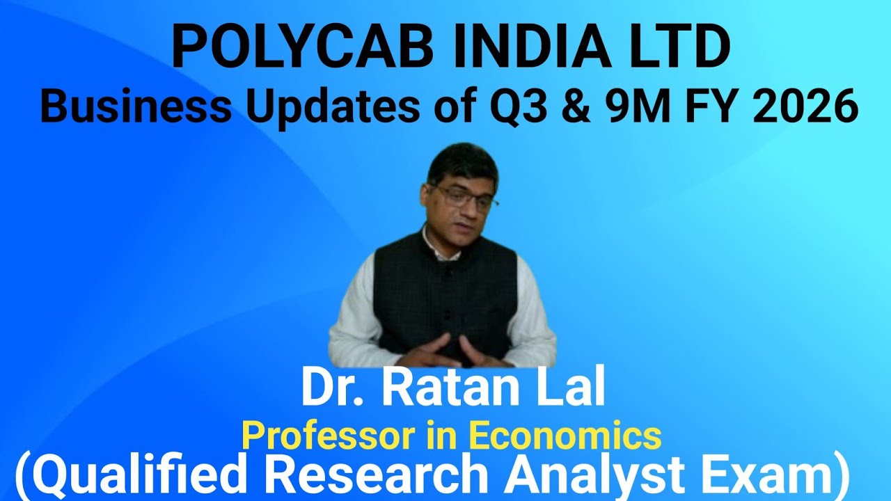 Polycab India Ltd, Business Updates of Q3  and 9M FY 2026
