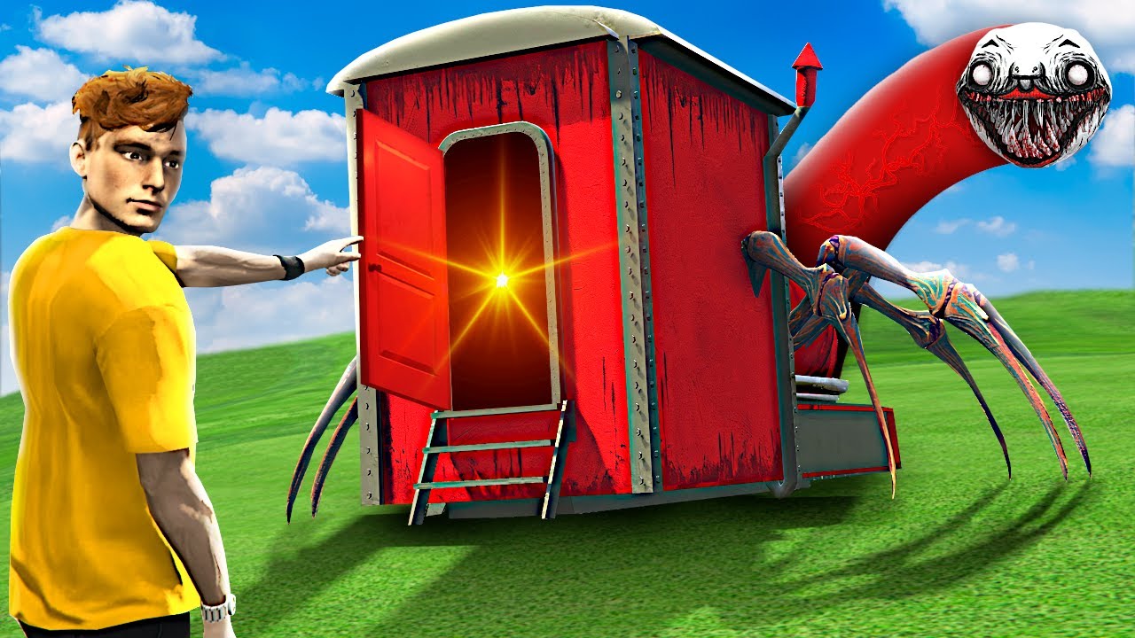 Что внутри CHOO CHOO CHARLES в GTA 5?!
