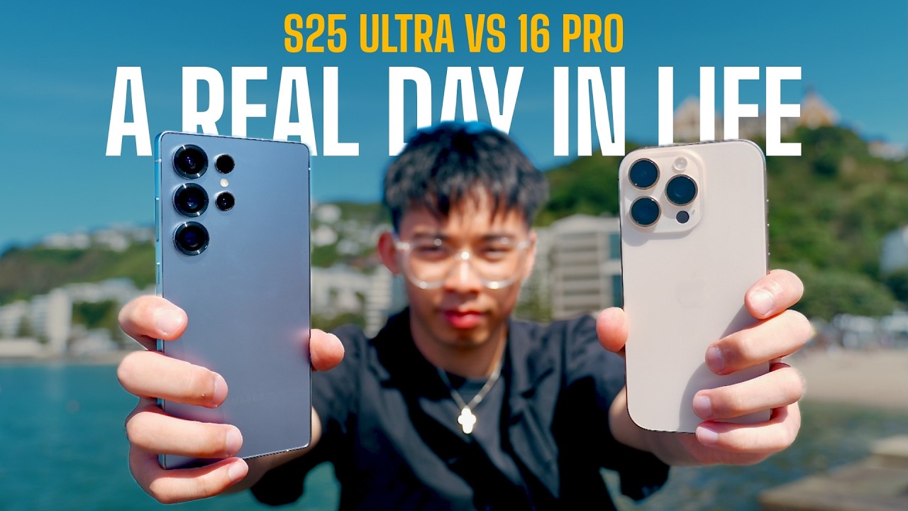 Samsung S25 Ultra vs. iPhone 16 Pro – A Real Day in the Life!