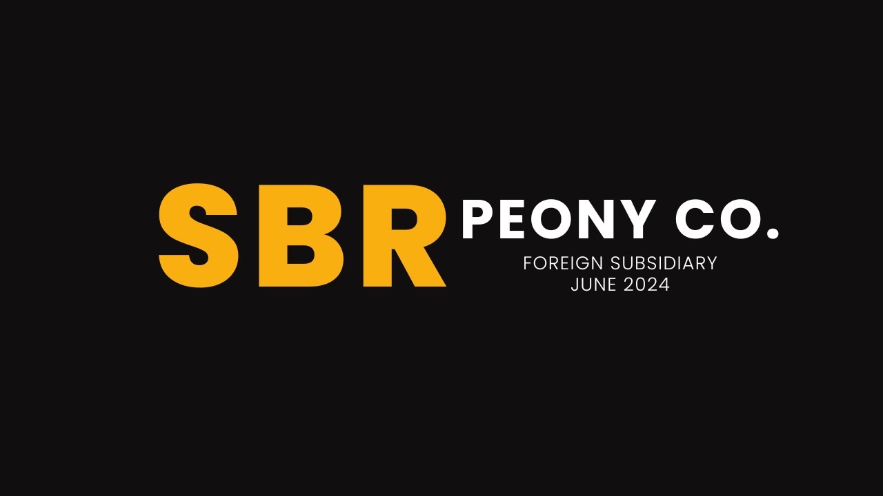 ACCA SBR - Peony Co Foreign Subsidiary June 2024