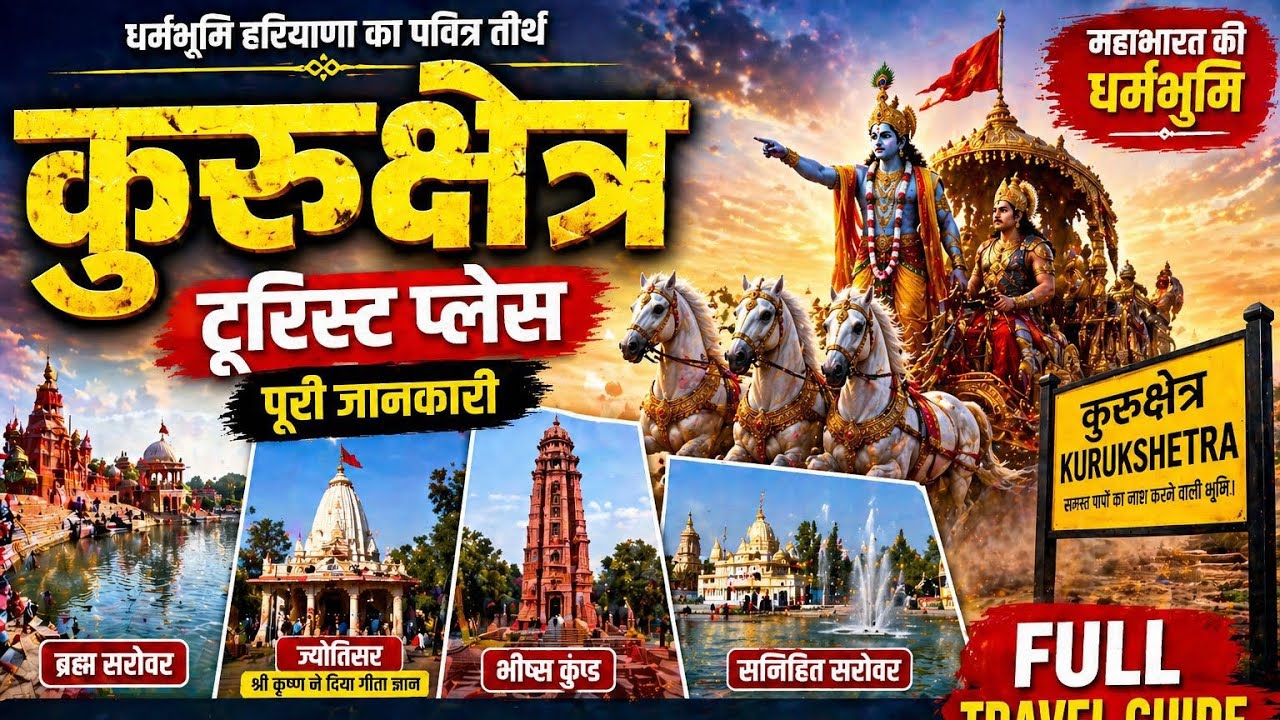 कुरुक्षेत्र | kurukshetra (Haryana) Place To Visit In India | Mahabharata battle field | The Kdtube