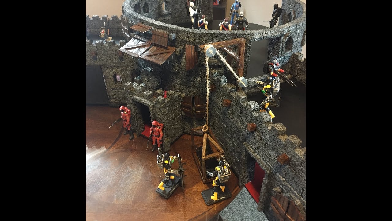 GI Joe : custom Cobra Terror Castle 1/18 diorama (part 5) Marvel