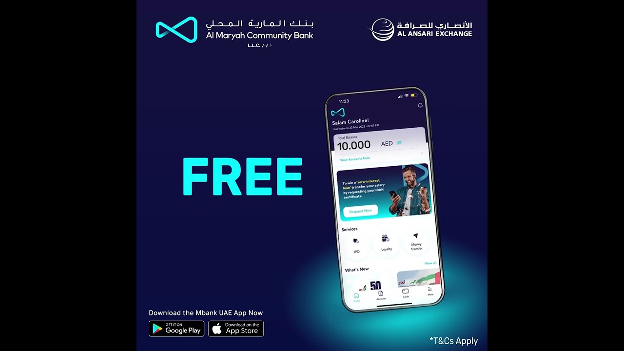 Instant deposits to Mbank accounts at Al Ansari Exchange now available!