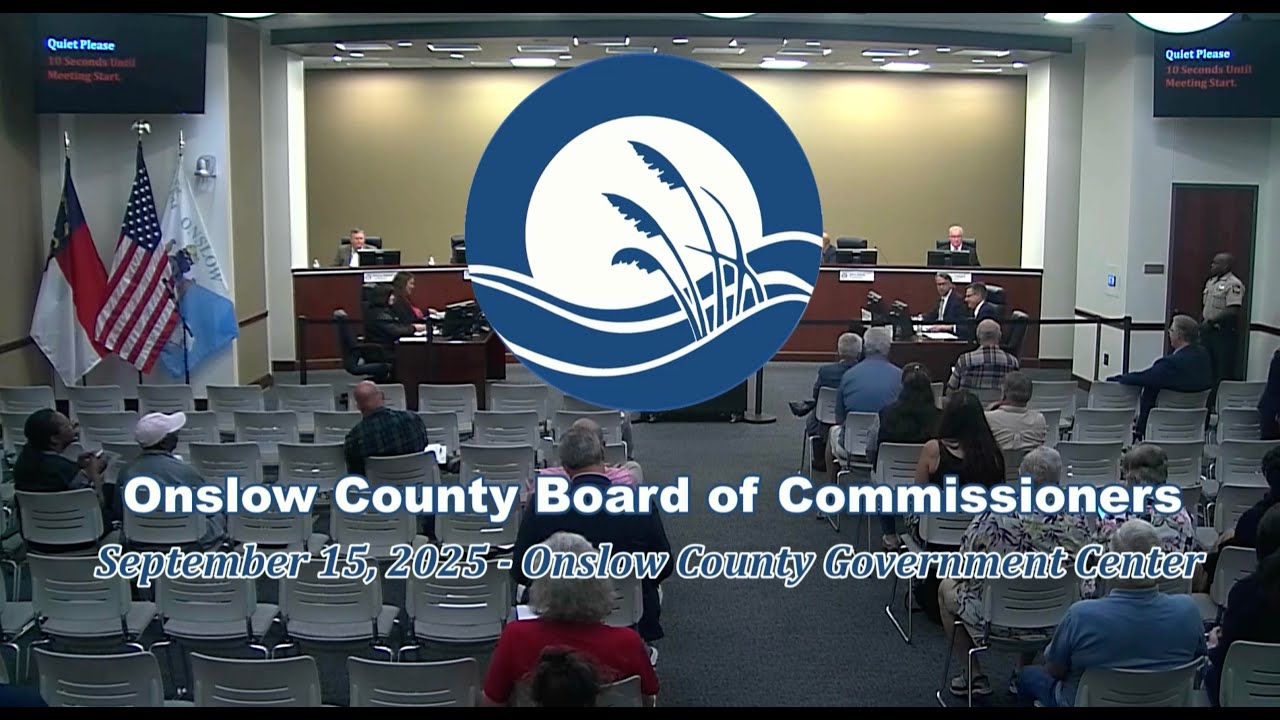 Onslow County Board of Commissioners' Meeting
