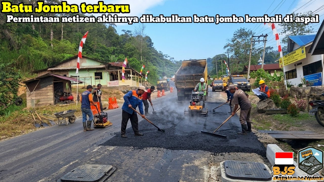 Batu jomba terbaru‼️Permintaan netizen akhirnya dikabulkan batu jomba kembali di aspal