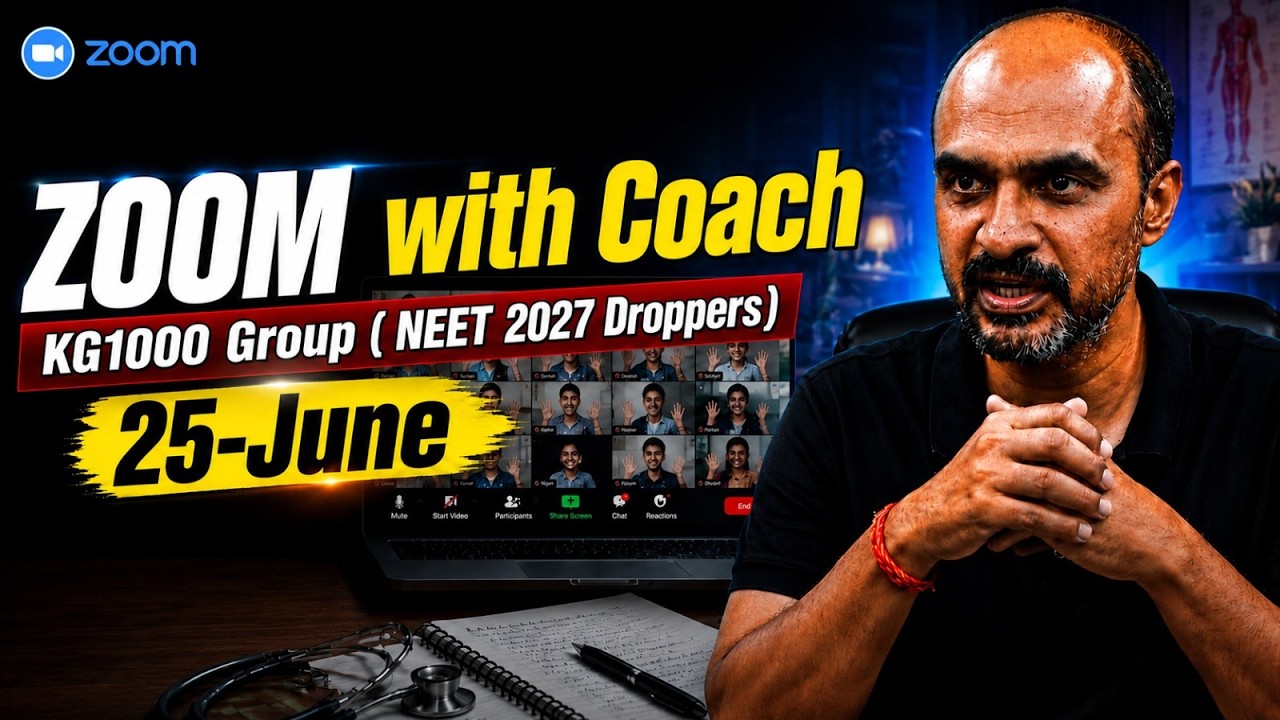 NEET 2027: The Blueprint EVERY DROPPER Needs!!!