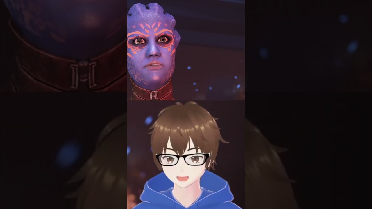 They just hung up on us...#masseffect #shorts #vtuber