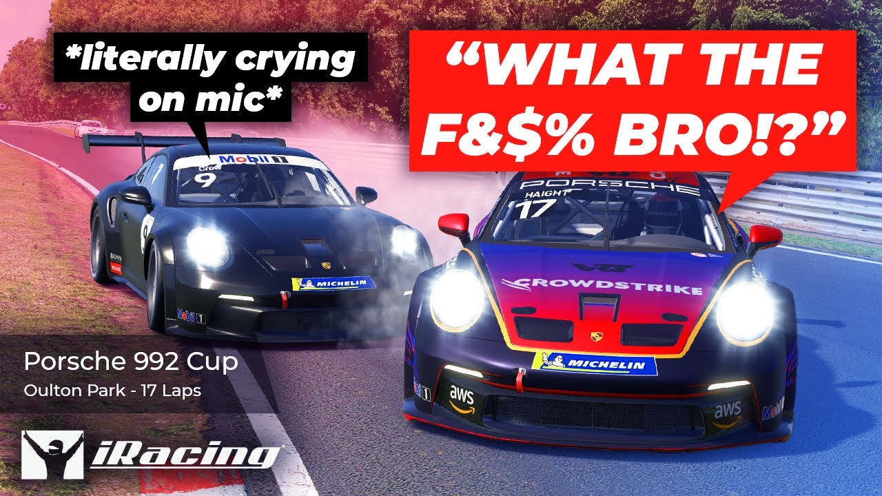 Когда у кого-то плохой день в iRacing