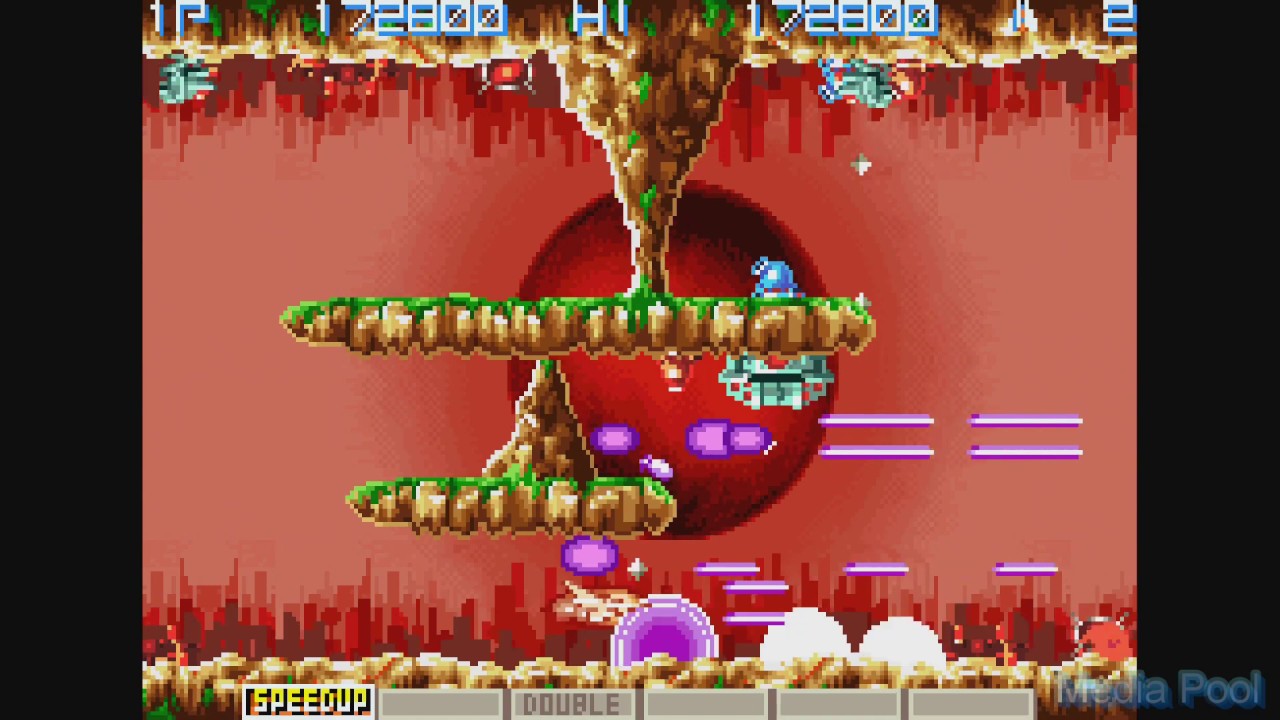 Gradius Advance (Gameboy Advance) Game Playthrough Retro Game