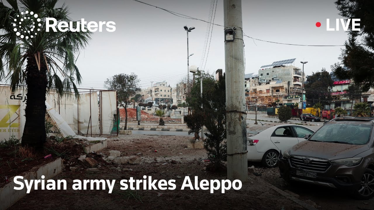 LIVE: Syrian army strikes Aleppo, Syria