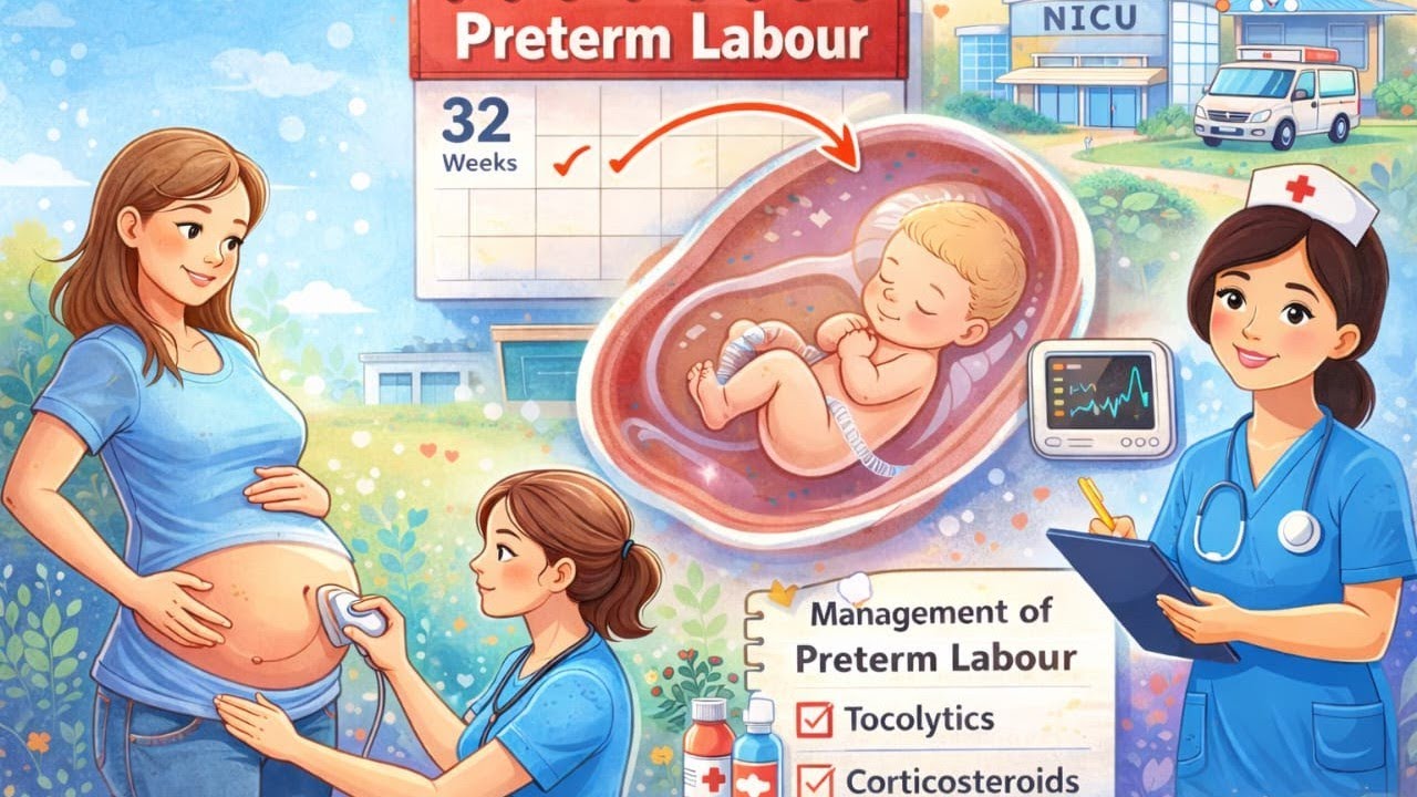 Preterm labour made Easy /OBG Nursing Lecture for bsc Nursing 
