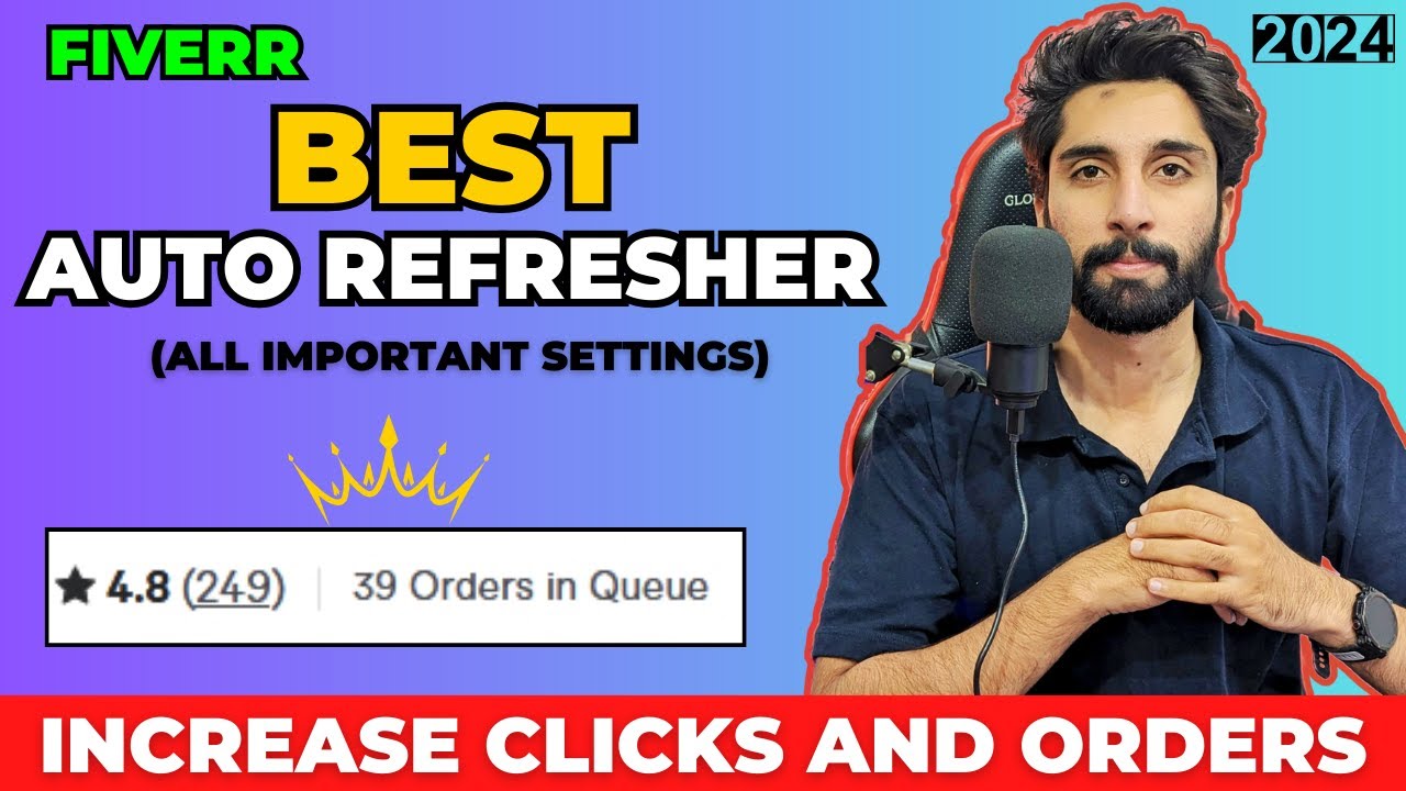 Fiverr auto refresh extension 2024 | Browser setting for Fiverr | Auto refresher settings for fiverr