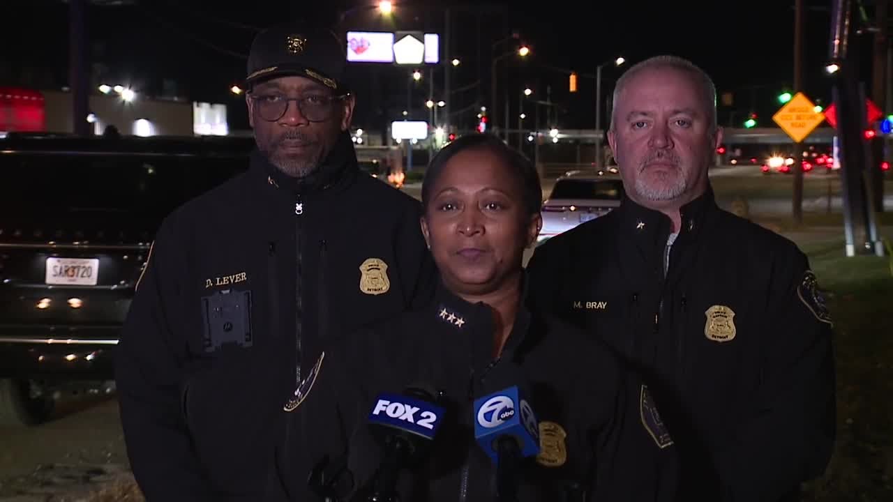 Police provide details after double fatal shooting at Detroit barbershop