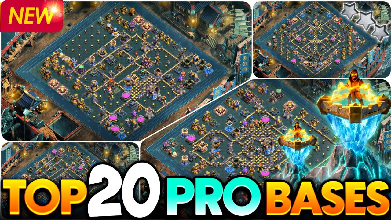 *TOP* 20 PRO BASES TH18| TH18 TROPHY PUSHING BASE LINK| TH18 NEW LEGEND LEAGUE BASE LINK| TH18 BASE