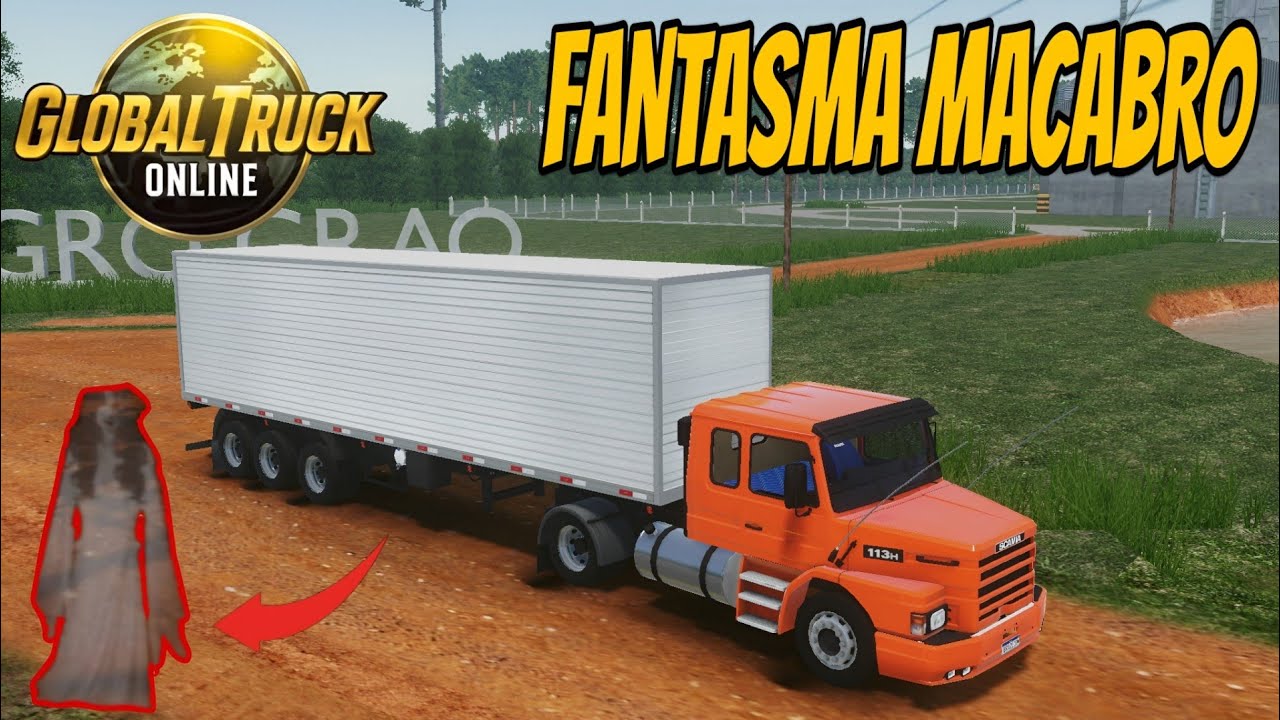 Global Truck Online | Como achar o fantasma macabro de uma mulher no Agrogrão | 100% real