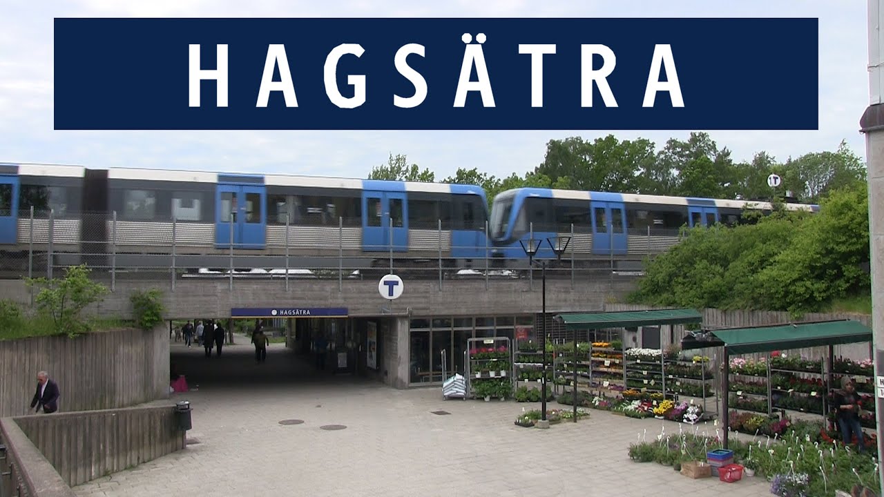 Hagsätra Station Stockholms Tunnelbana.