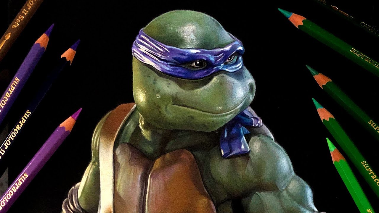 Ninja Turtles - Donatello Drawing