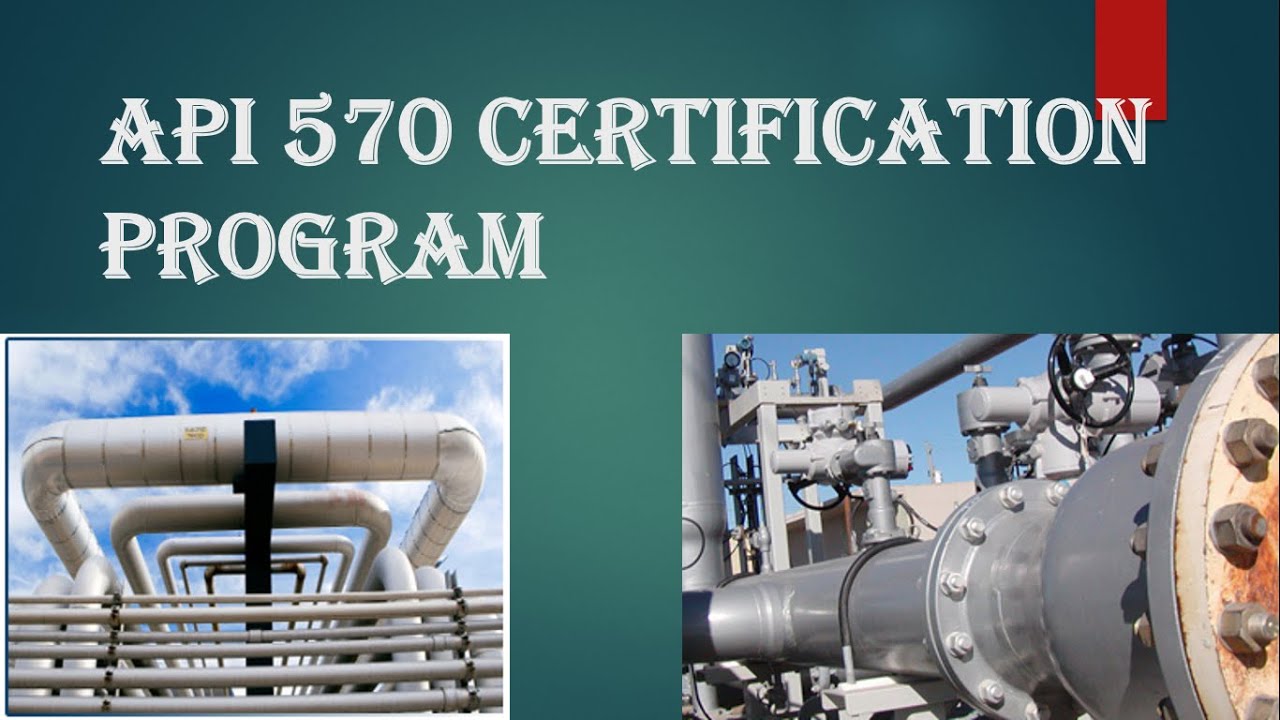 API 570 CERTIFICATION PROGRAM #qualitycontrol #quality #api