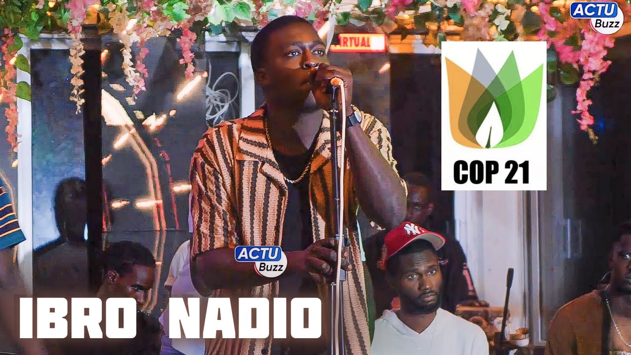Ibro Nadio au Cop 21 