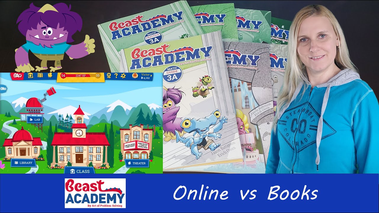 Beast Academy Review - Math Online vs. Books - Pro and Con