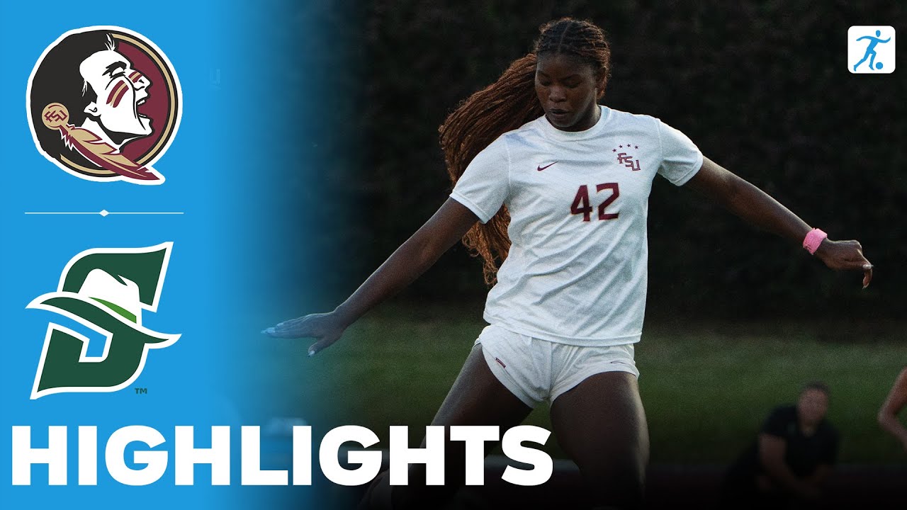 Florida State vs Stetson | NCAA College Women's Soccer | Highlights - September 04, 2025
