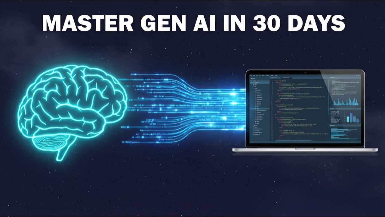 Roadmap to become Gen Ai Developer In 30 days