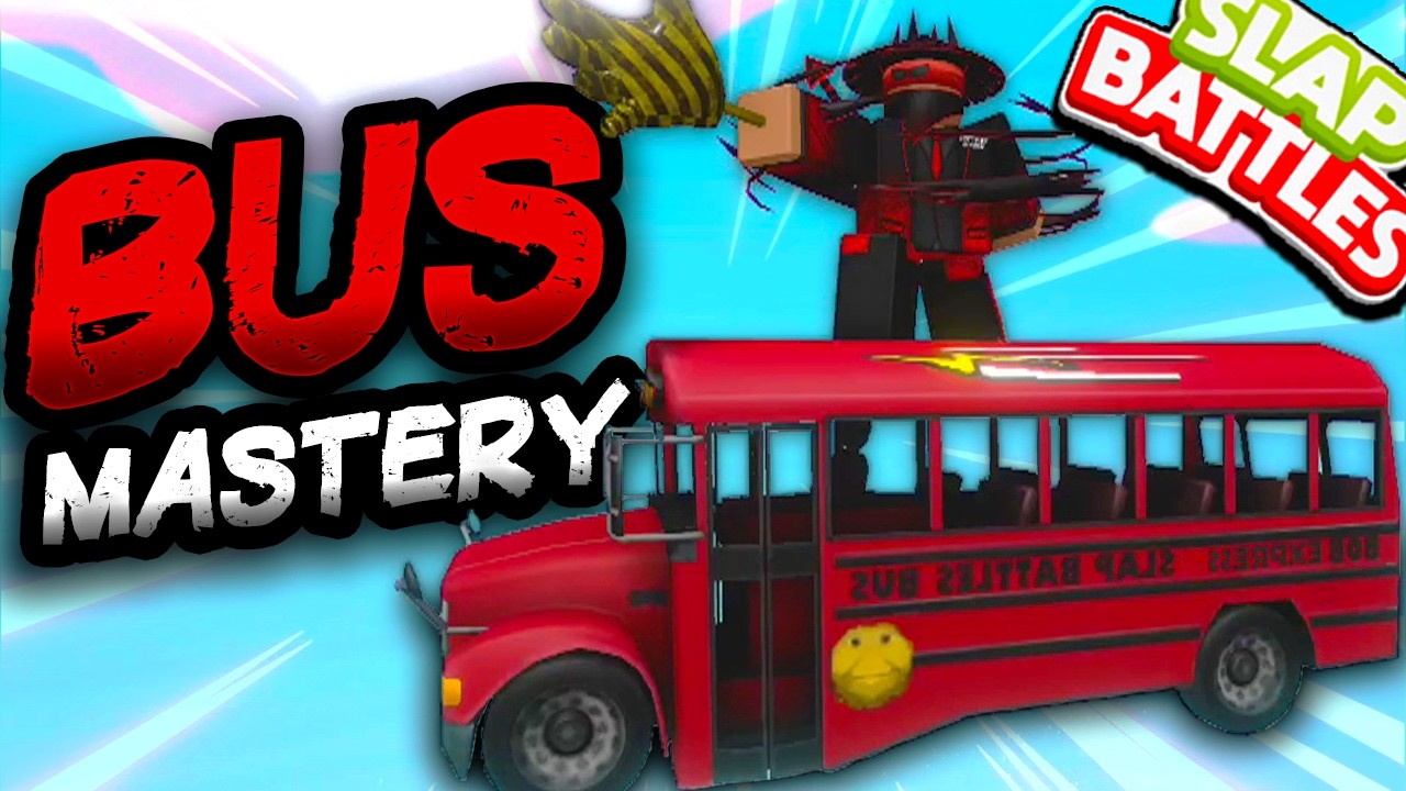 Опыт мастерства в автобусе 🚌 — Slap Battles Roblox