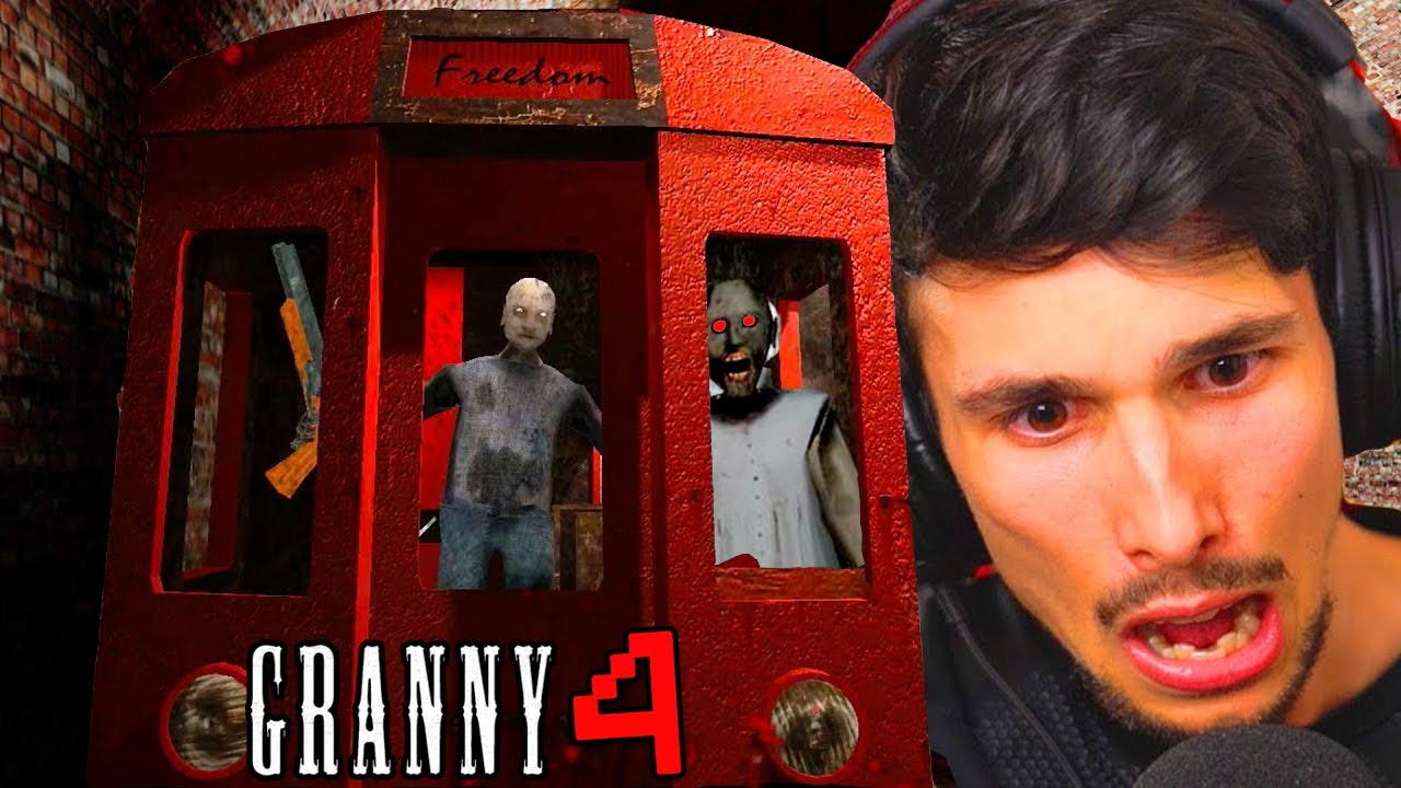 LA NONNA HA LETTERALMENTE UN TRENO NASCOSTO in CASA!! | Granny 4 *Nuovo*