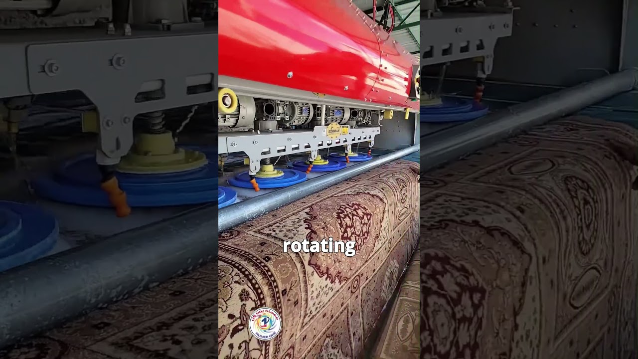 Полностью автоматизированная машина для чистки ковров