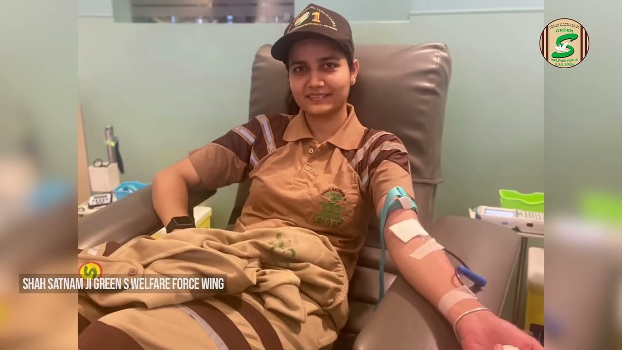 Blood Donation Camp Canada 🇨🇦 by Green S Welfare Force Wing | 50 Units Blood & 7 Unit Plasma