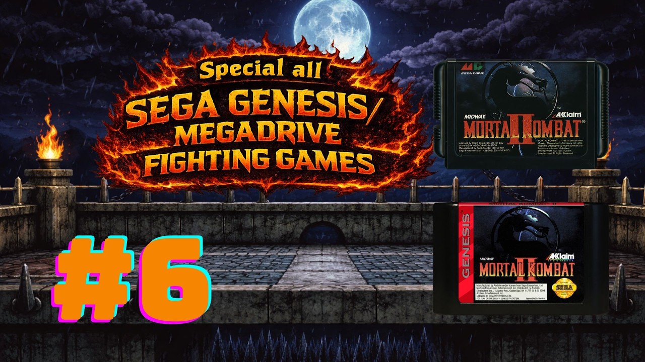 Todos los juegos de pelea Sega Génesis/Megadrive -06- Mortal kombat 2