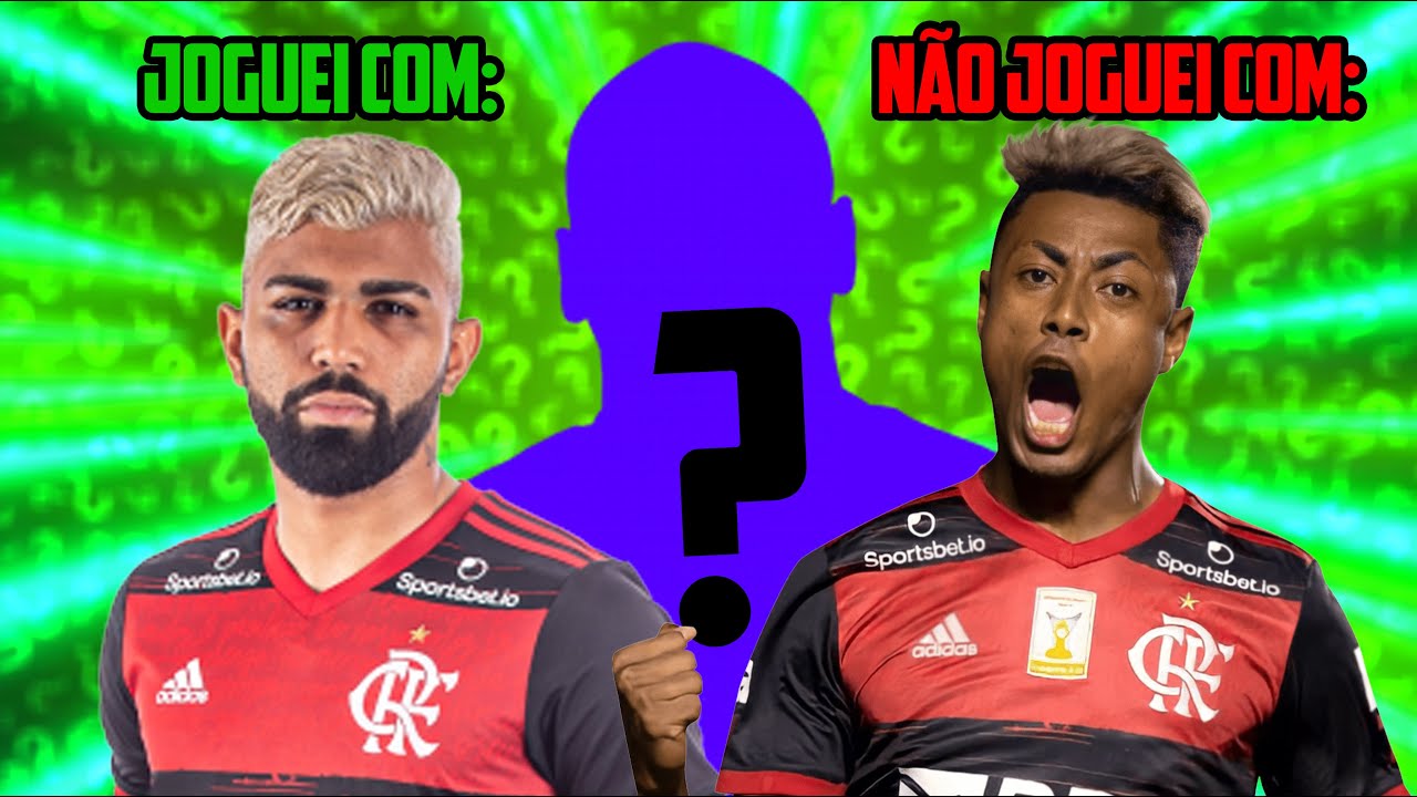 JOGUEI COM GABIGOL MAS NÃO JOGUEI COM BRUNO HENRIQUE? - JOGUEI COM