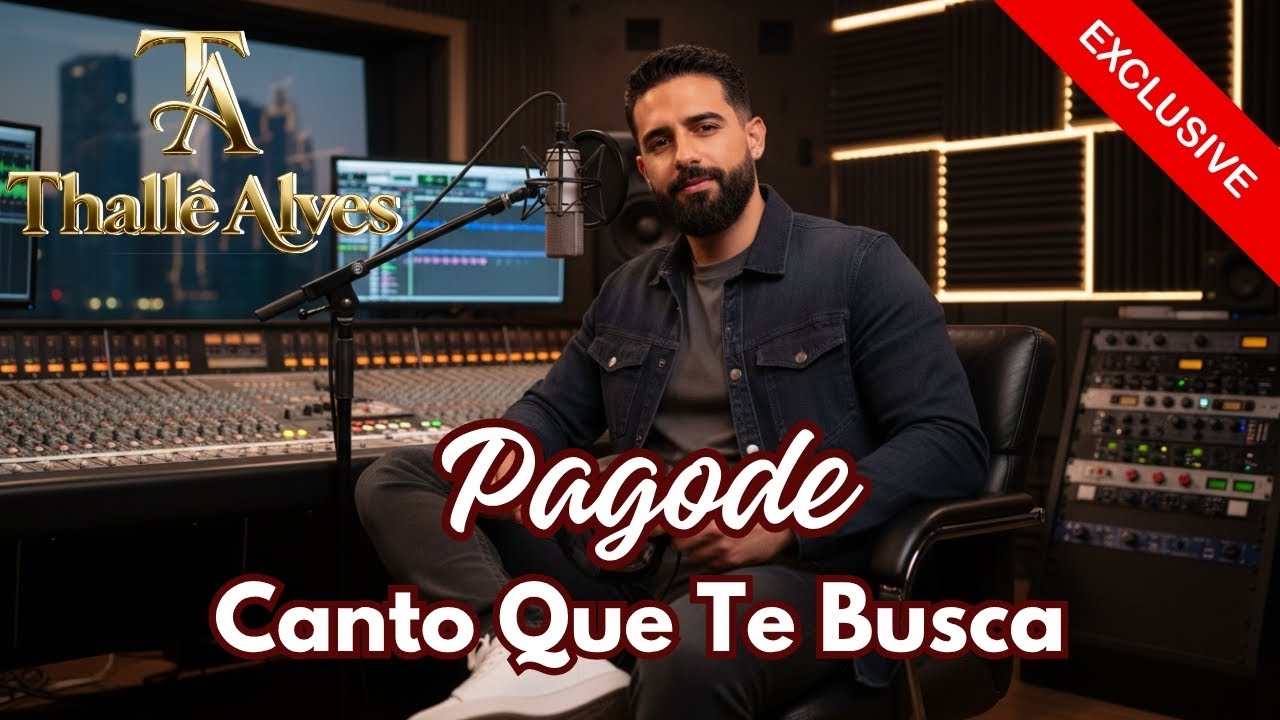 🎶 Estação 24h de Pagode | Thallê Alves - Canto Que Te Busca (exclusivo) 💞🎙️