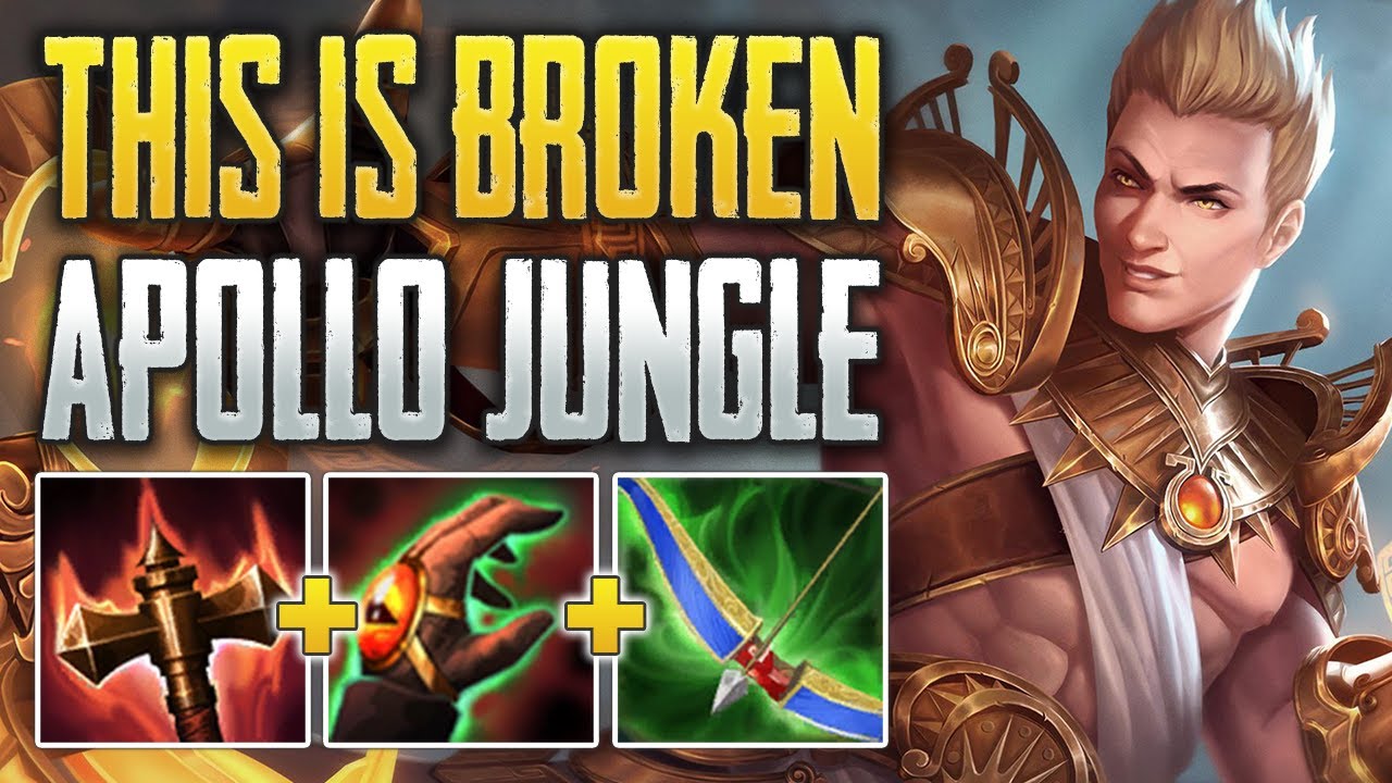 УДАЛЯЕМ ВСЁ, ЧТО ВИДНО! Геймплей «Аполлон Джунгли» (SMITE Conquest)