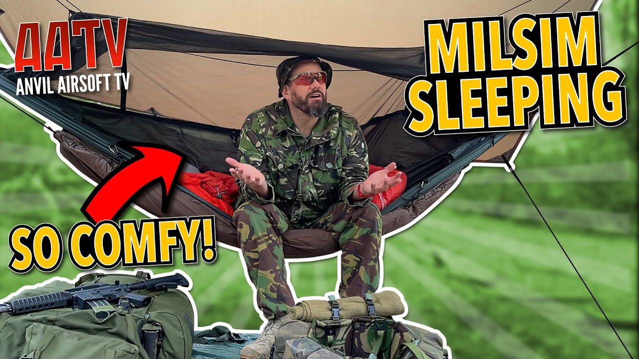 Sleeping at a MilSim, Battlesim or FilmSim | Bivi/Basha vs Hammock | Mil-Skills Pt. 4 | AATV EP170