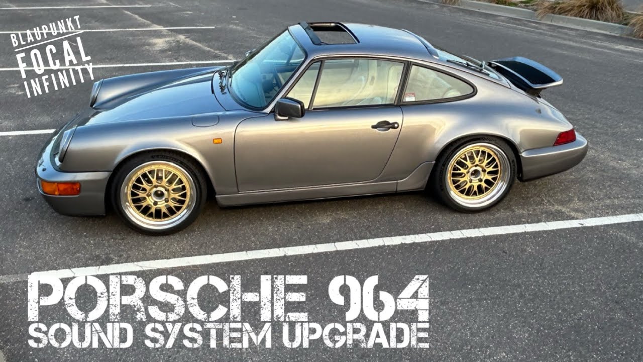 Porsche 964 Sound System Upgrade - Time to upgrade the sound system - Blaupunkt Focal Infinity