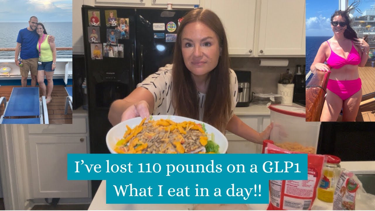 I’ve lost 110lbs on a GLP1 | What I eat in a day (easy and high protein!) 
